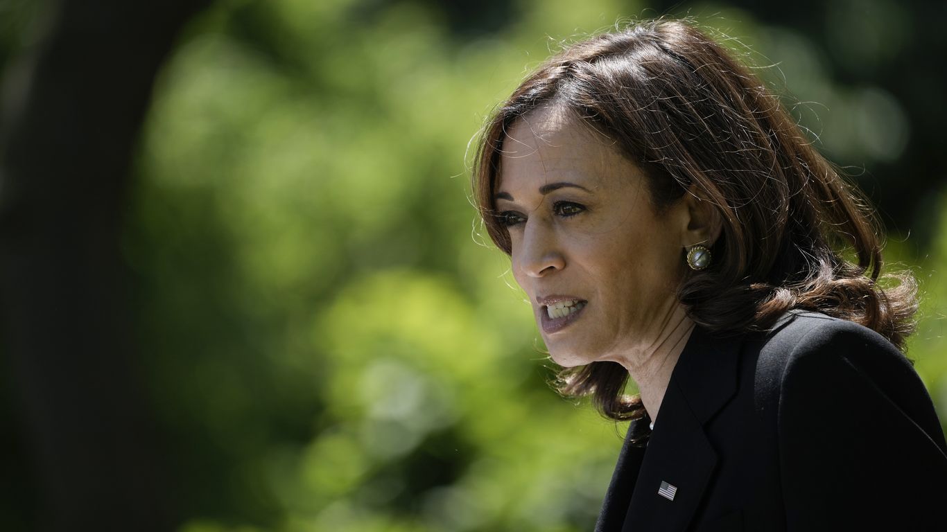 Harris Reflects On Unsettled World During Coast Guard Graduation Speech