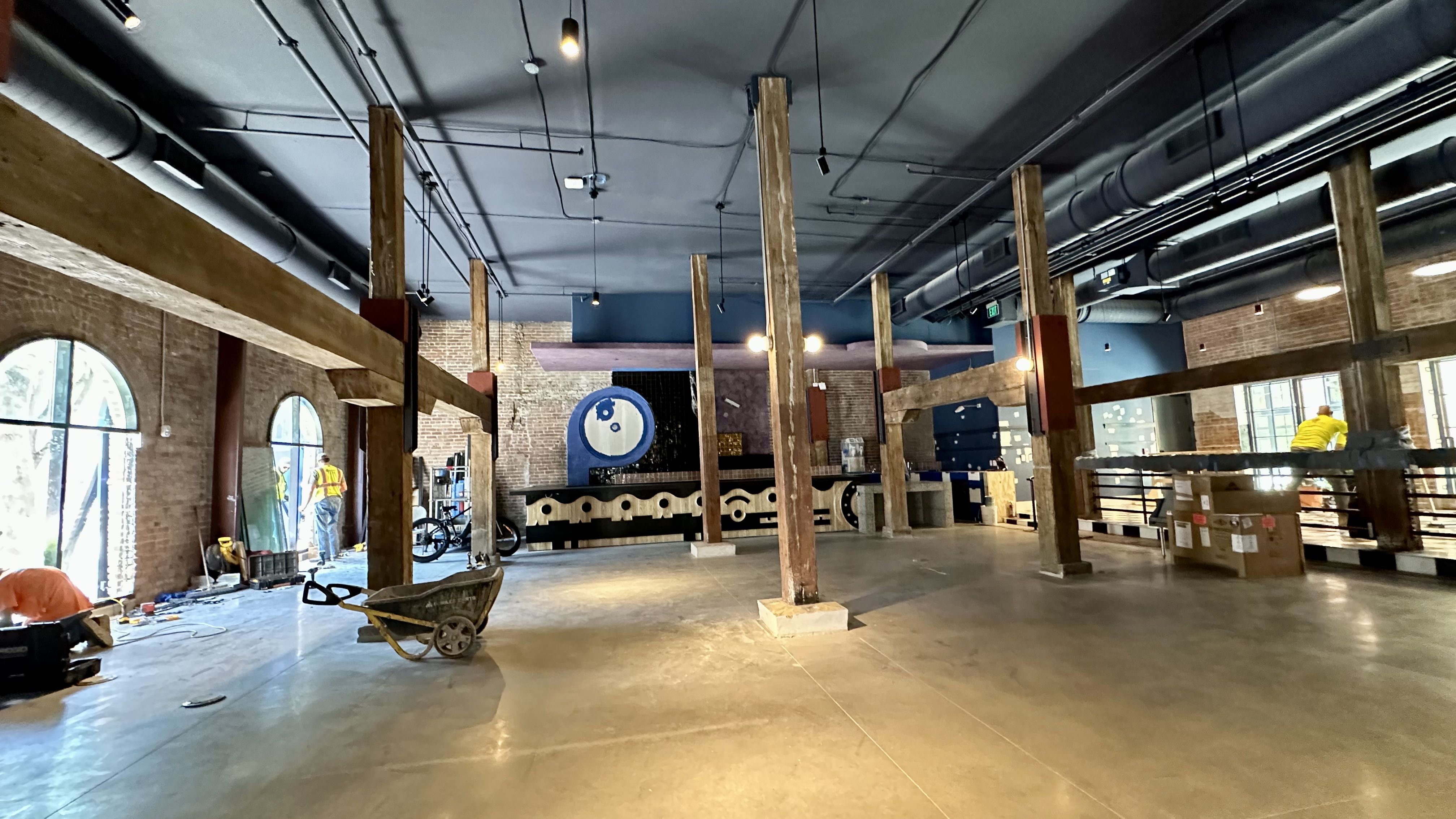 Photo shows the interior of Common House in New Orleans.