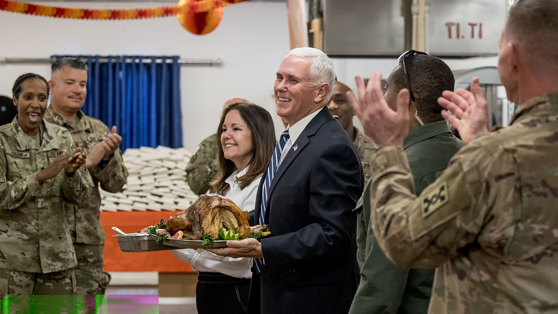 Mike Pence visits Iraq