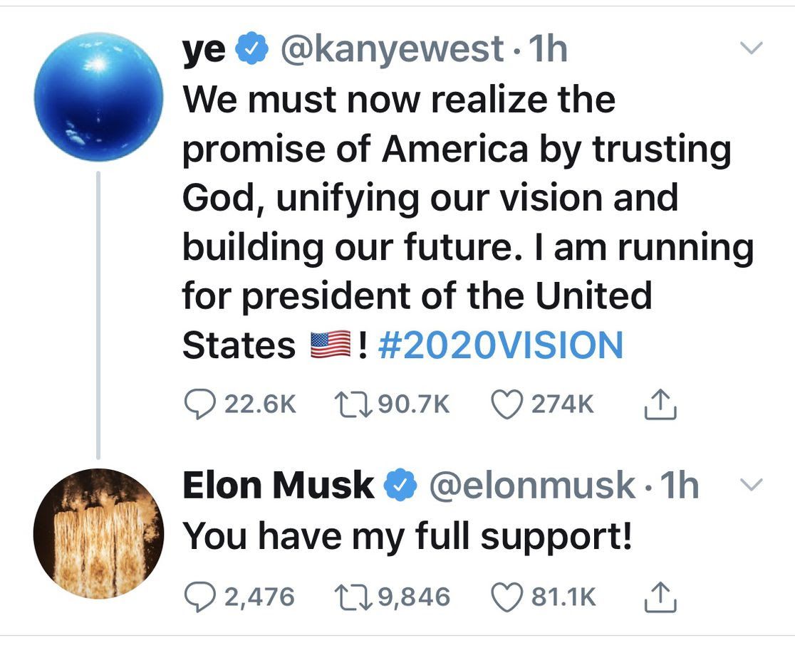 Reality check: Kanye West's tweet about running for president in 2020