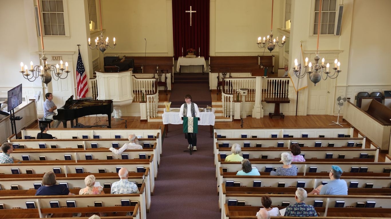 U.S. faith levels plummet to lowest on record