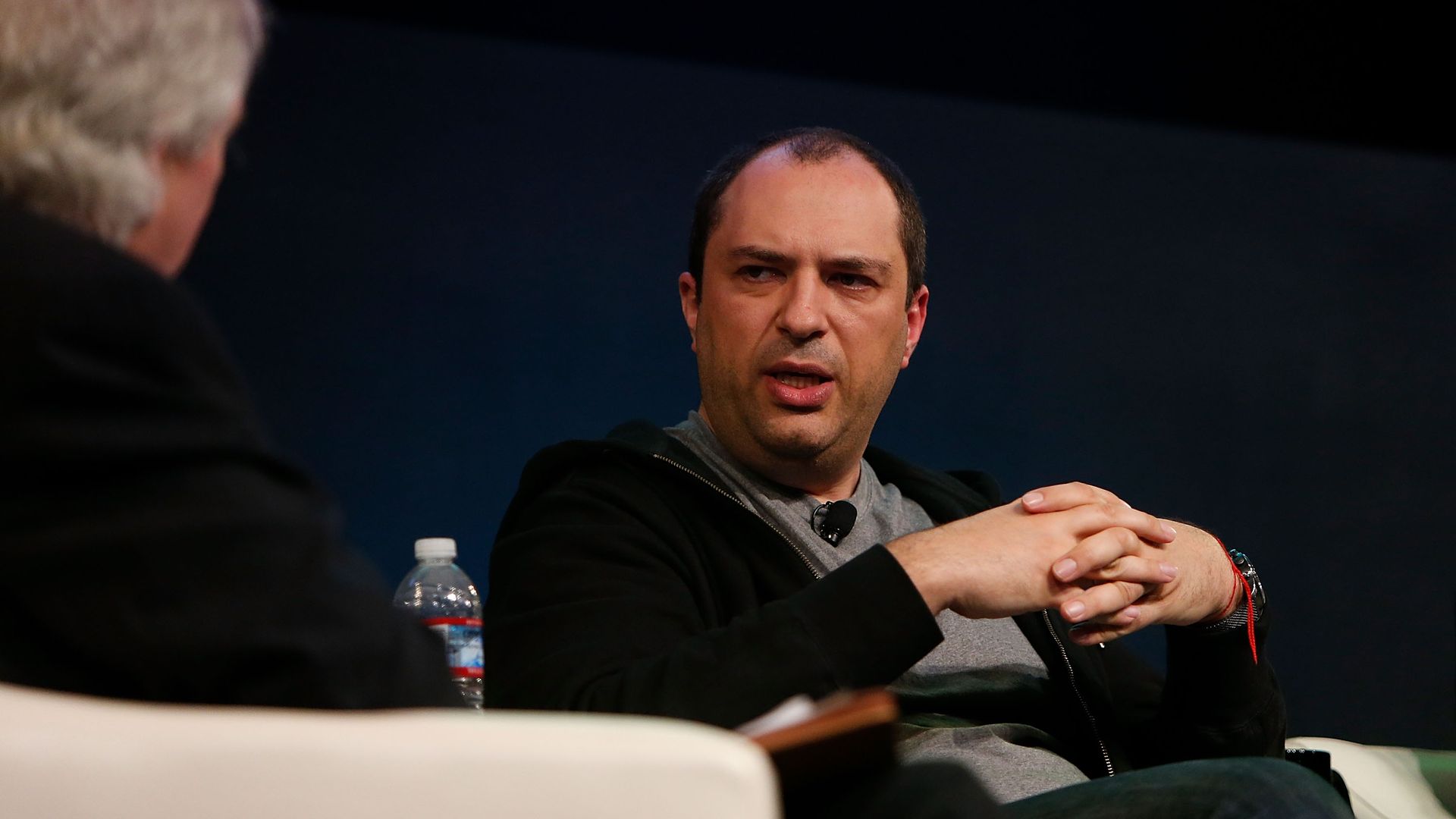 Jan Koum on stage