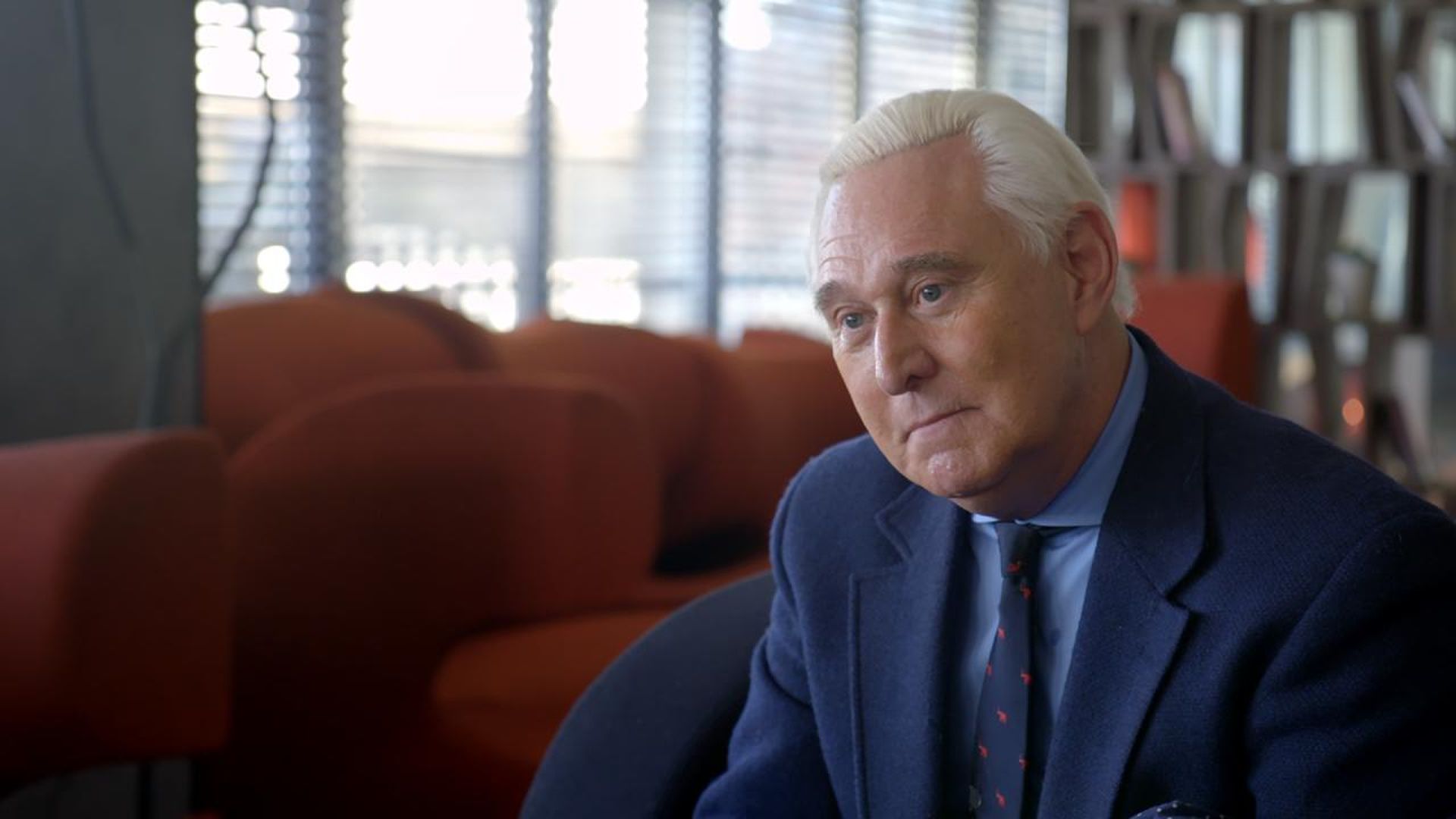 Roger Stone in "Axios on HBO" interview