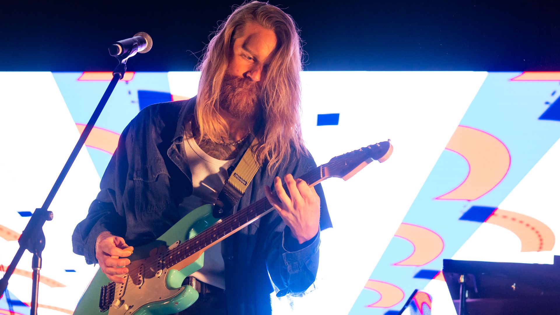 Sam Ryder in performance.