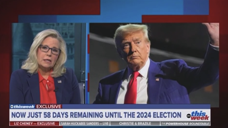 Former Rep. Liz Cheney speaks on ABC's "This Week"