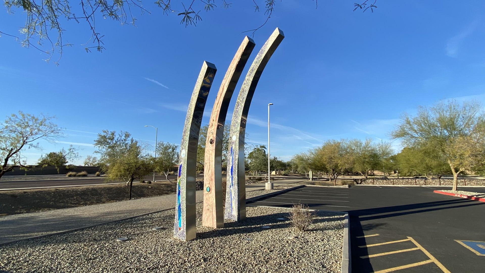A public art display.