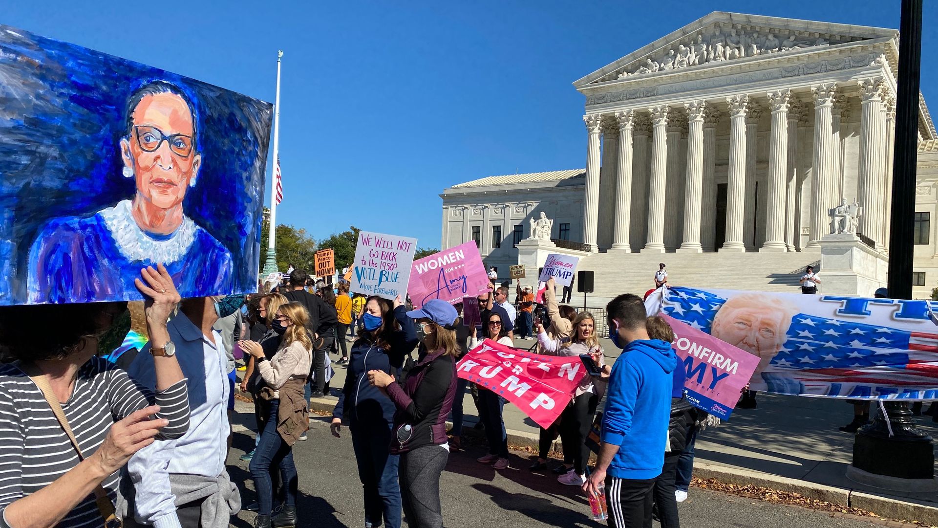 Supreme Court protesters