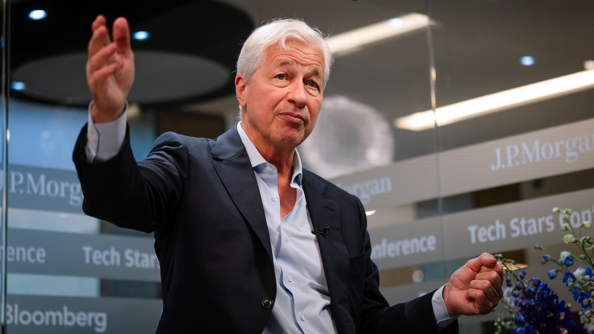 JPMorgan CEO Jamie Dimon speaks at a conference in London last week.