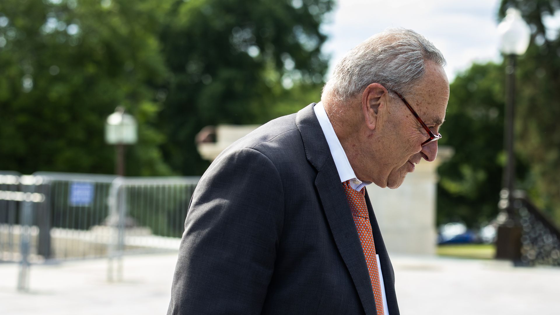 Schumer walking