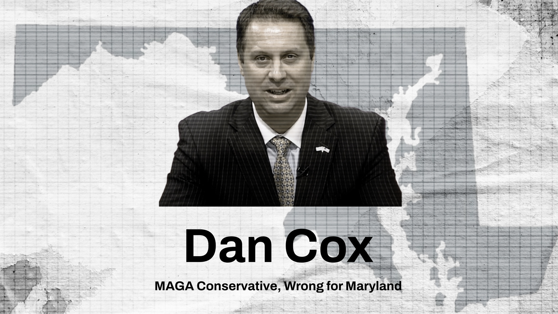 Maryland Republican gubernatorial candidate Dan Cox appears in a Democratic Governors Association ad