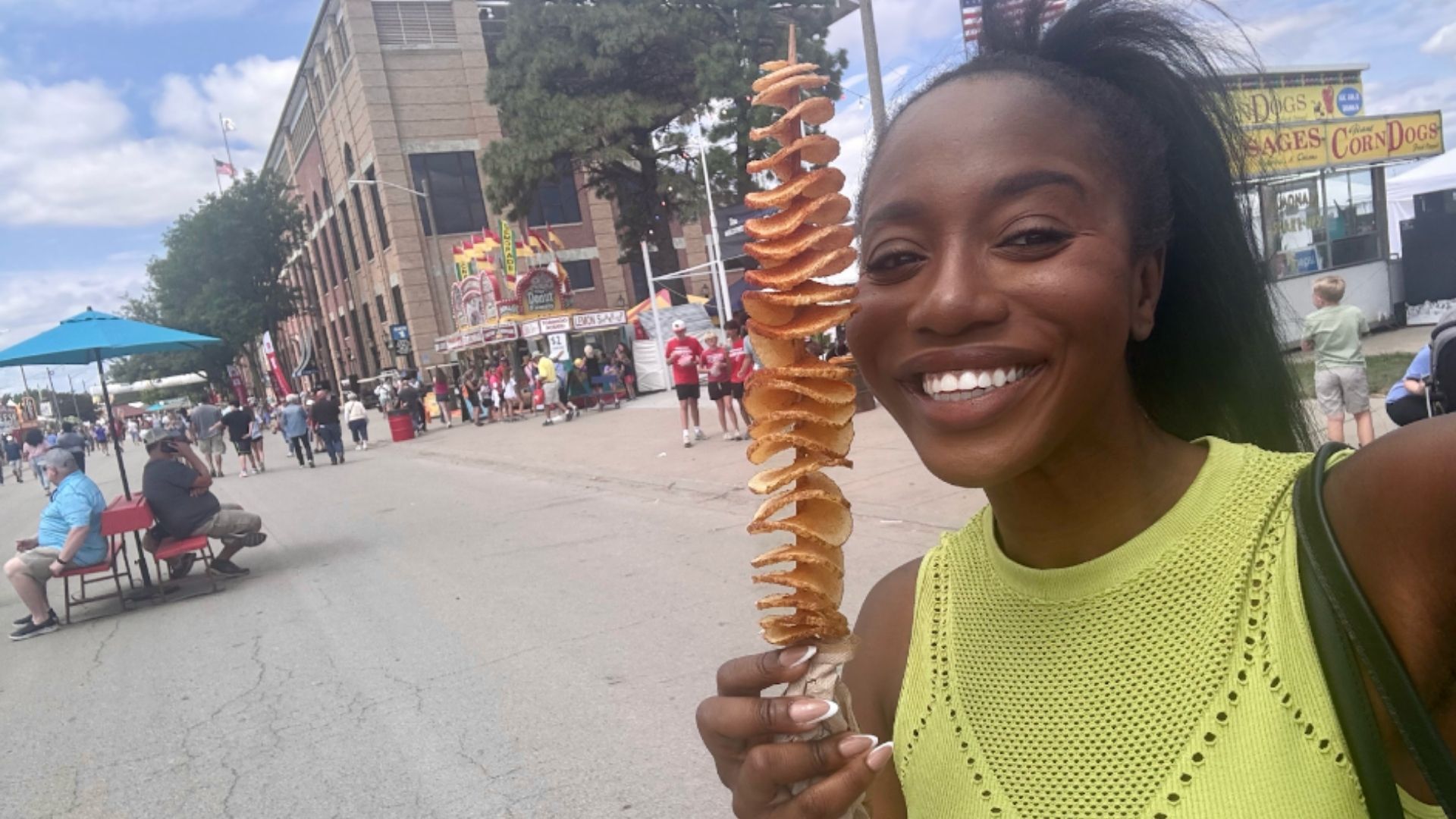 Tornado Potato Photo: Moyo Adeolu/Axios