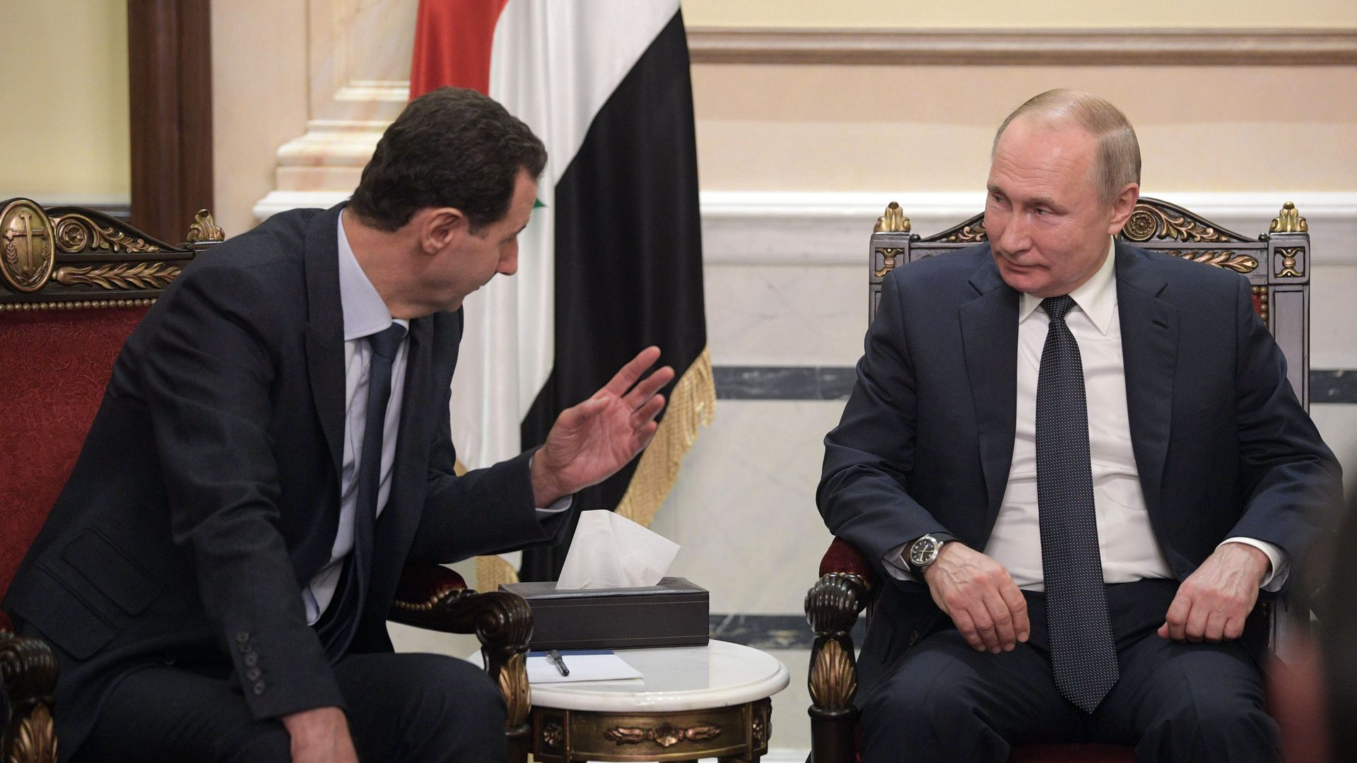 Putin and Assad