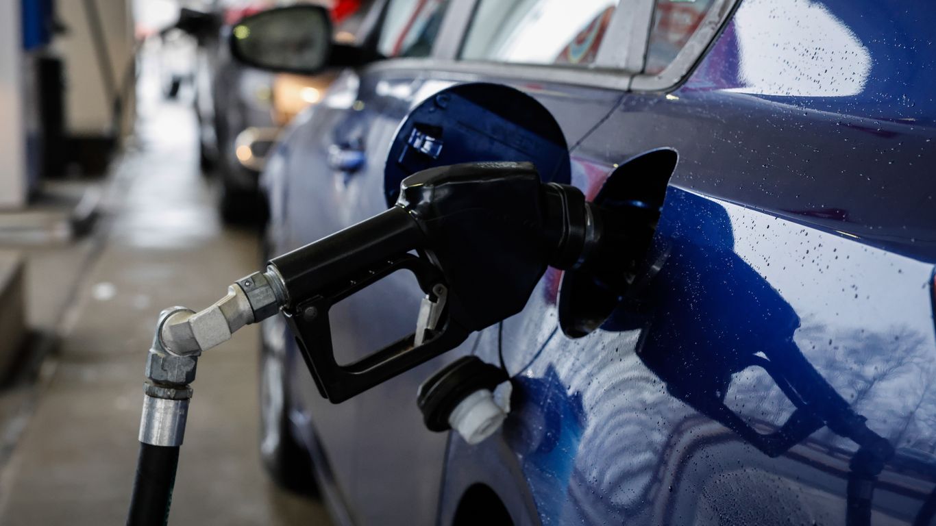 Gas price spikes are slamming Senate battleground states