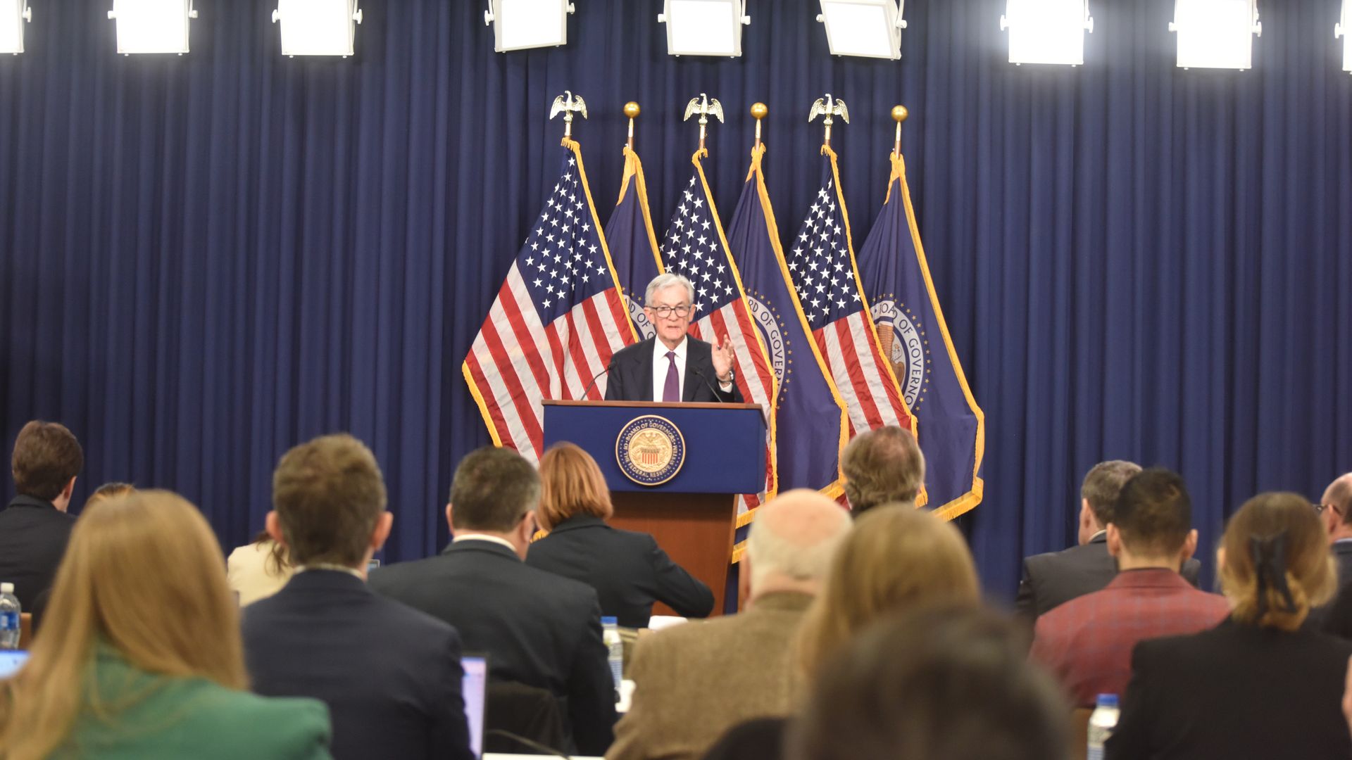 Fed chair Jerome Powell