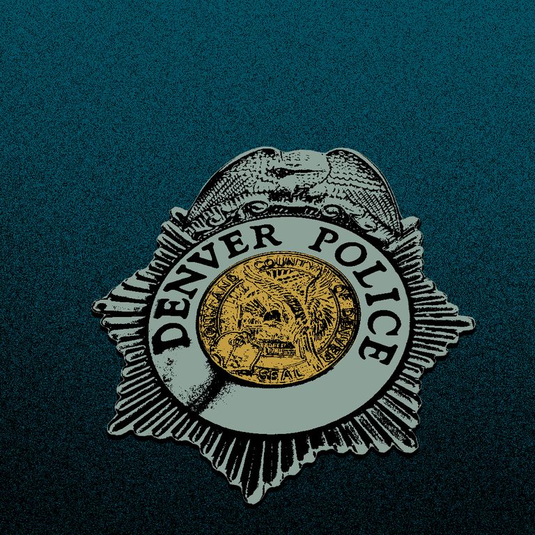 ケ*ス様 Denver Police Lieutenant バッジ ケ*ス様 Denver Police