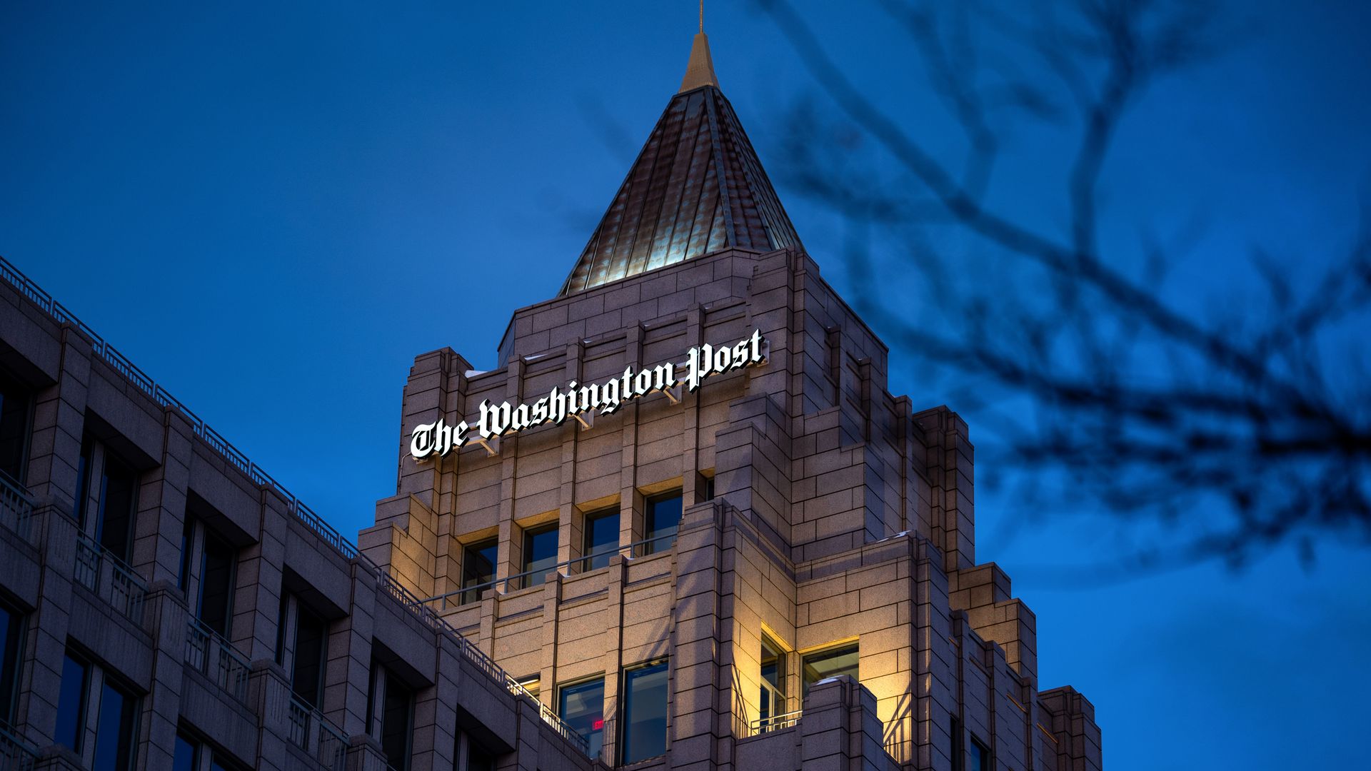 The Washington Post headquarters in Washington, D.C.