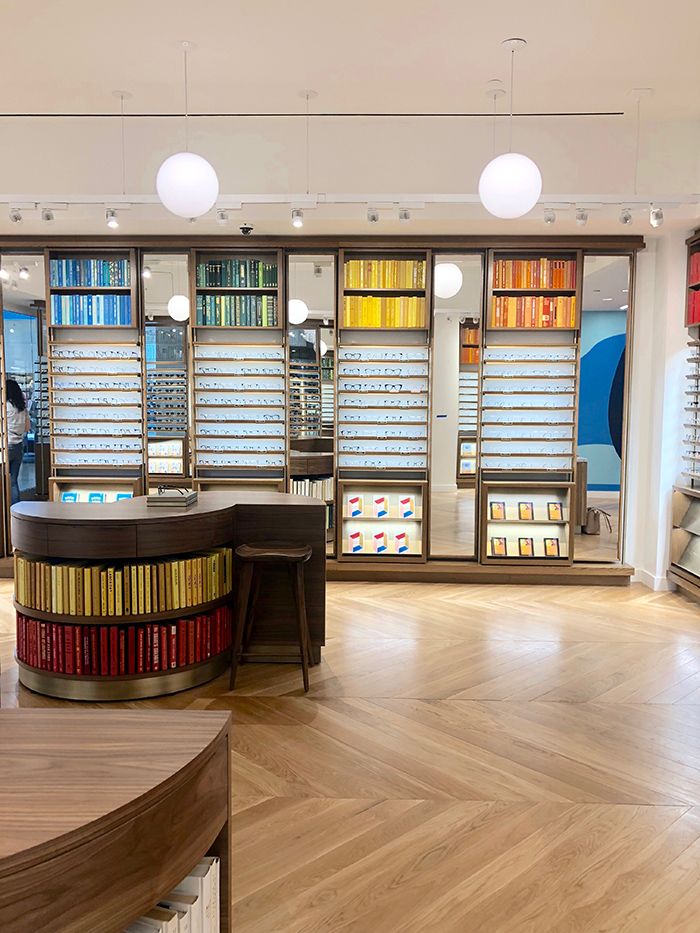 Warby Parker SouthPark display