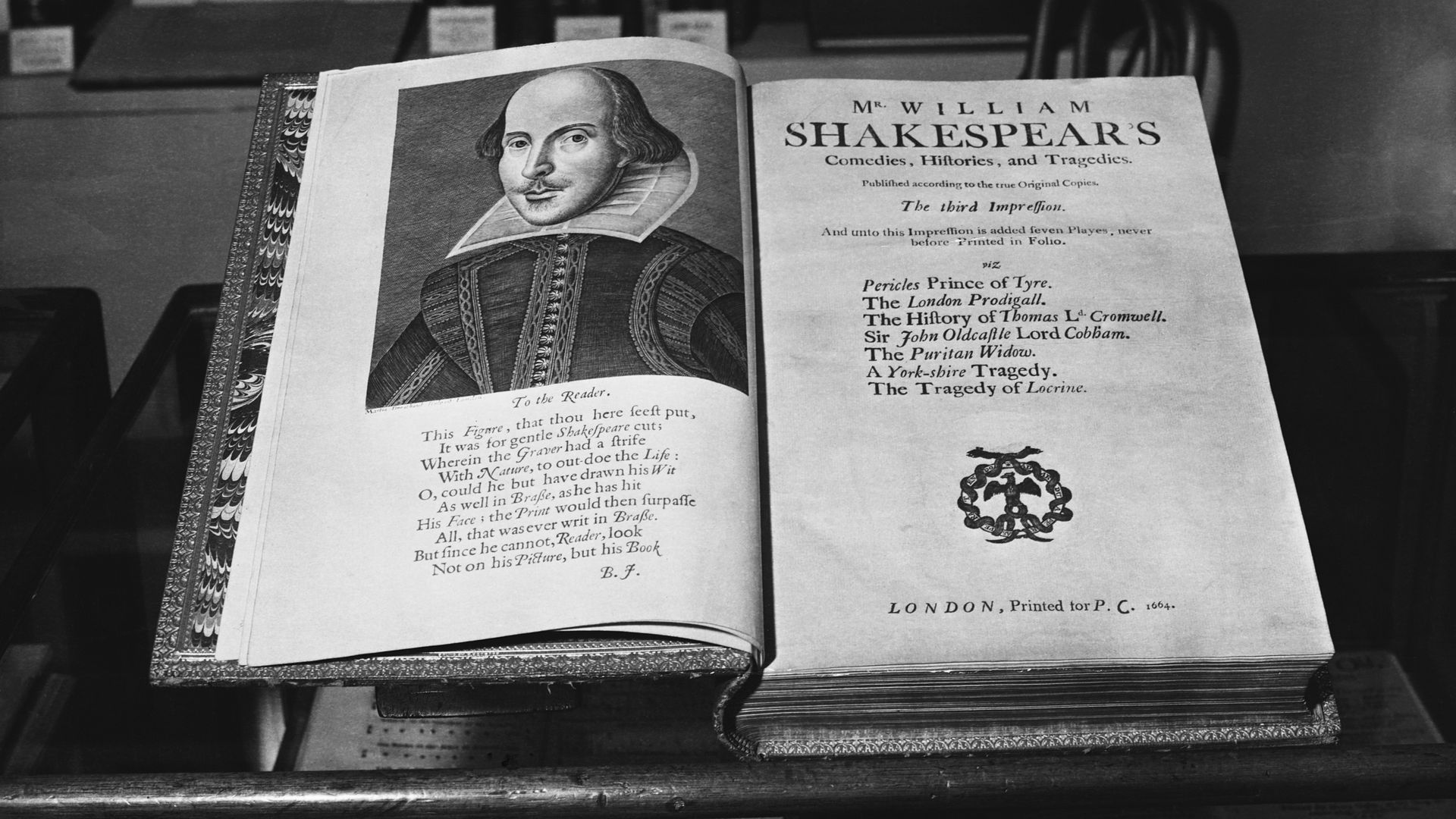 Photo of a Shakespeare anthology