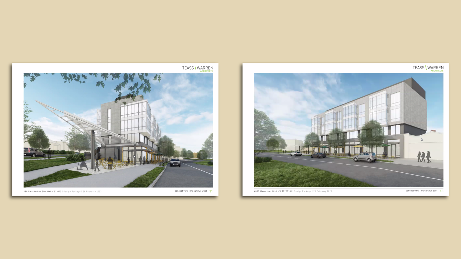 A rare apartment development proposed for Palisades Axios Washington D.C.