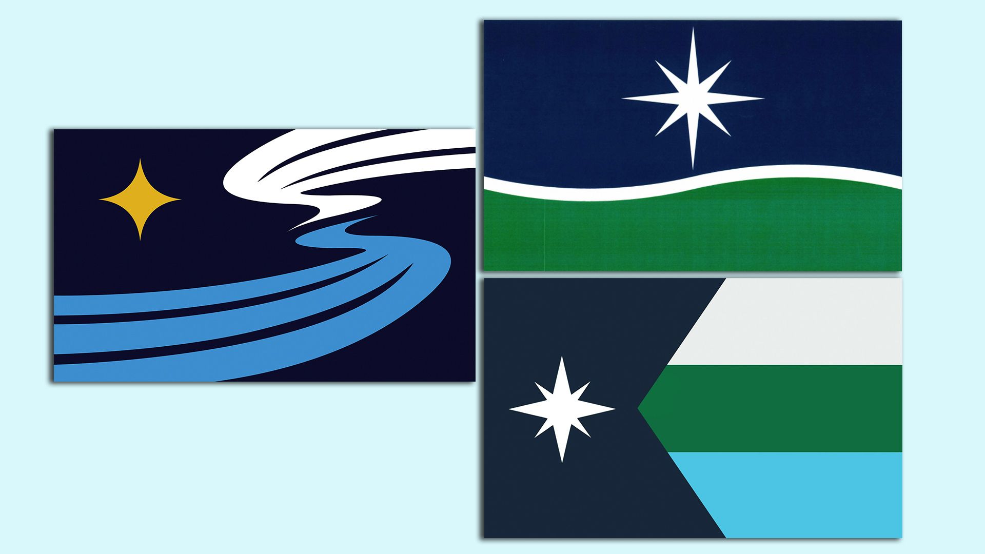 Minnesota panel selects three finalists for new state flag Axios Twin