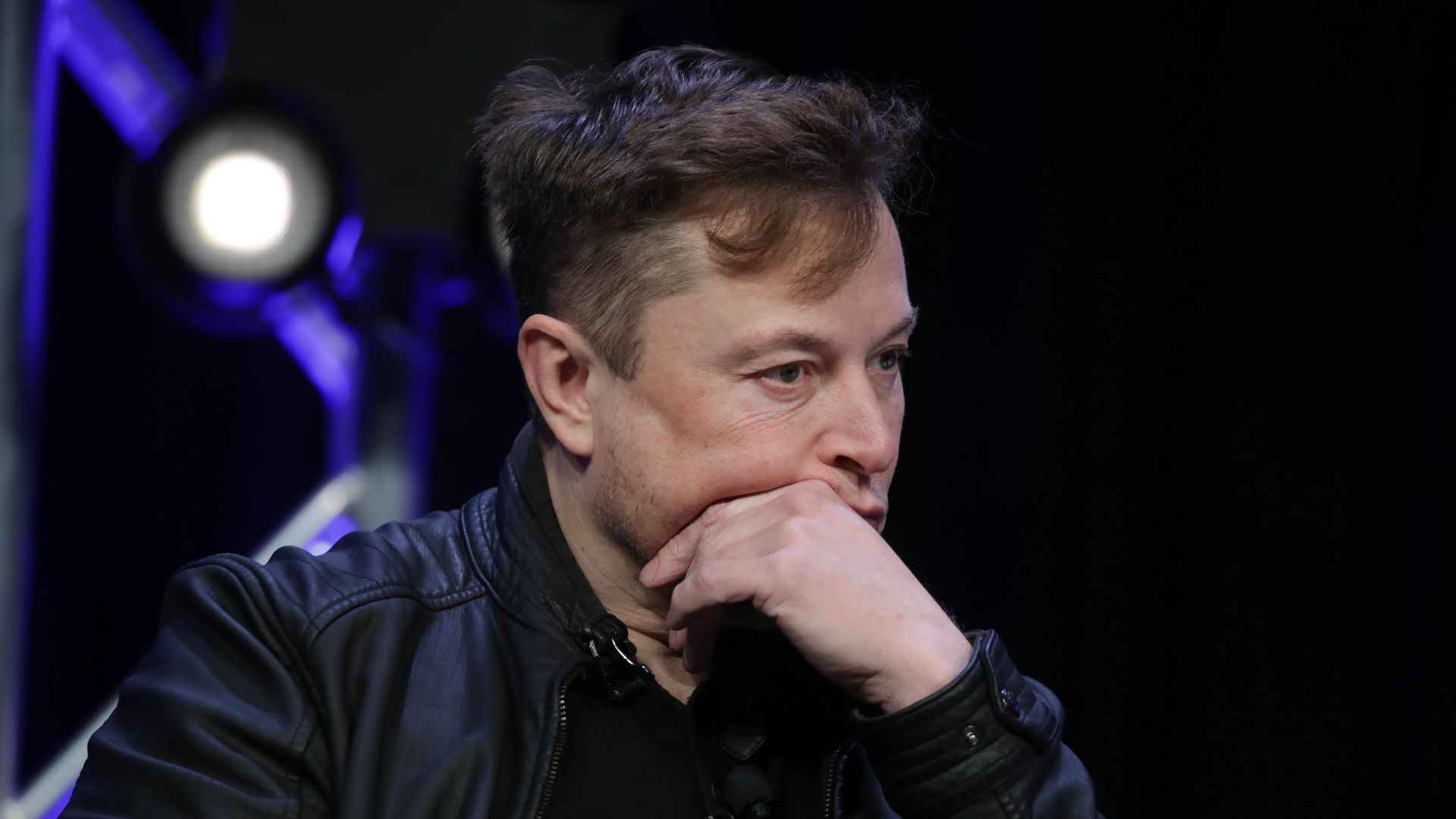 Elon Musk, Founder and Chief Engineer of SpaceX, attends the Satellite 2020 Conference in Washington, DC.
