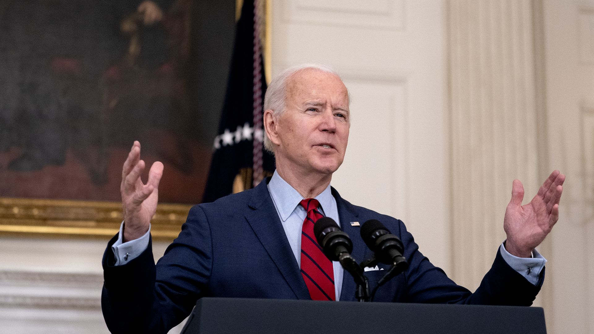 Biden speaking