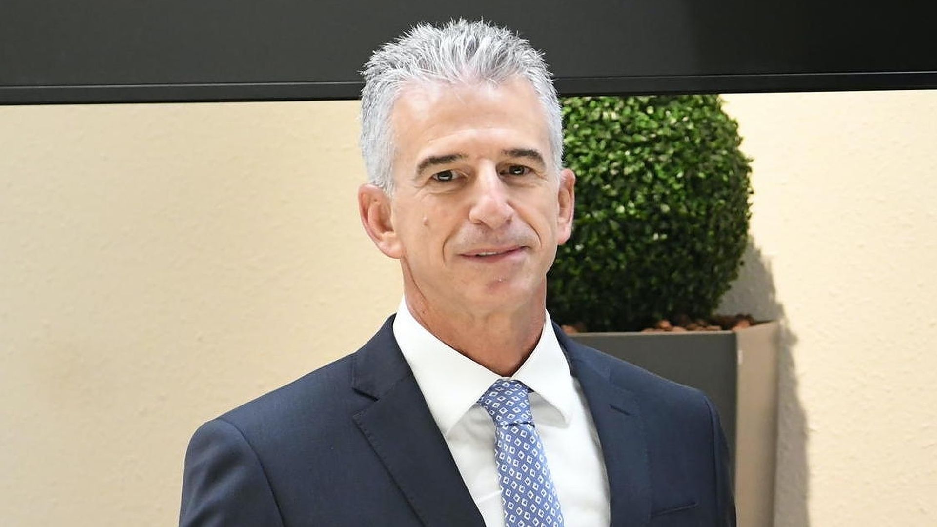 Director of Mossad, David Barnea during an August 2021 meeting in Tel Aviv, Israel.