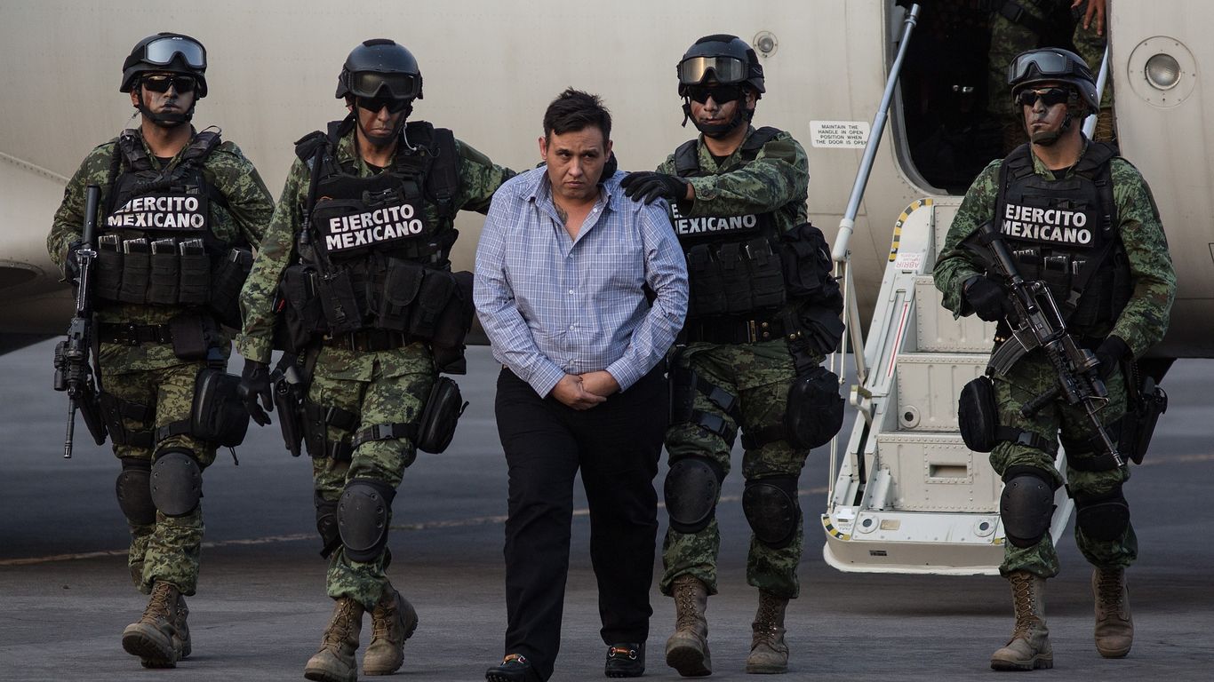 Authorities arrest Mexican cartel leader wanted in the U.S.