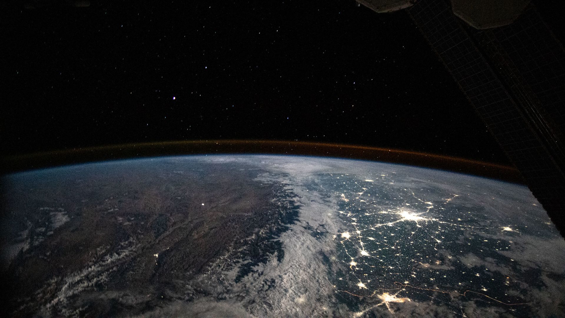 Earth as seen from orbit