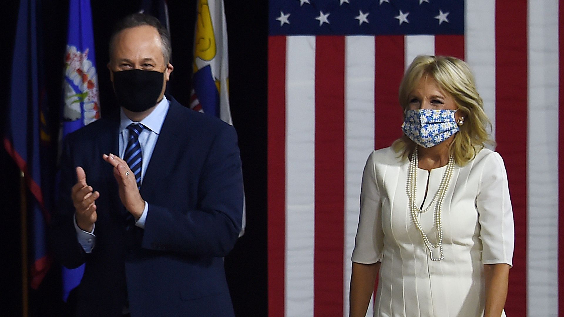 Dr. Biden and Emhoff