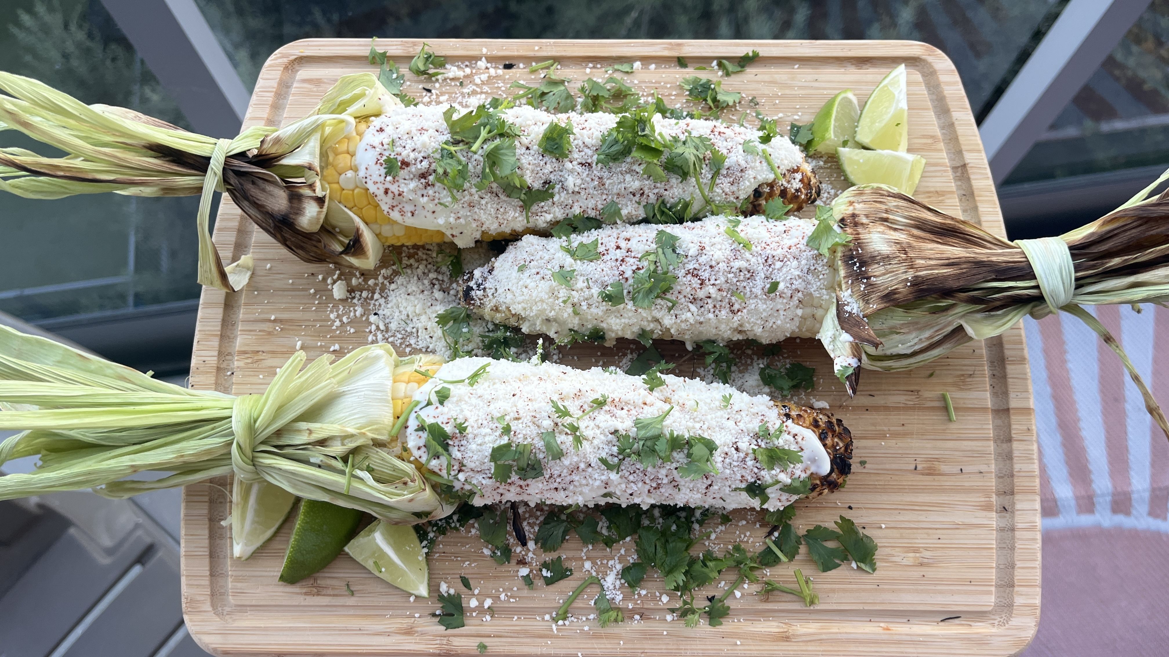 Kate Murphy's elote recipe