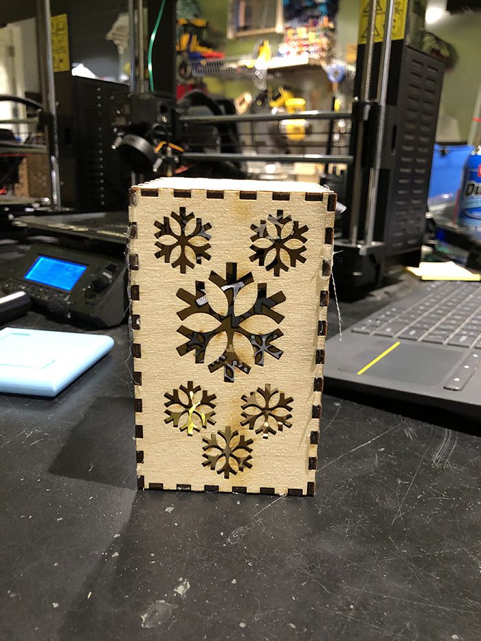 Discovery Place Science sleepover lantern