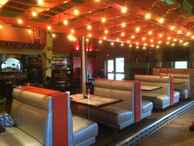 booths at hot taco