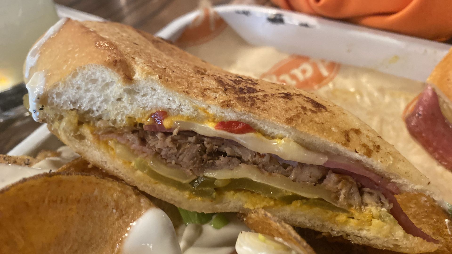 Cuban sandwich from Datz.