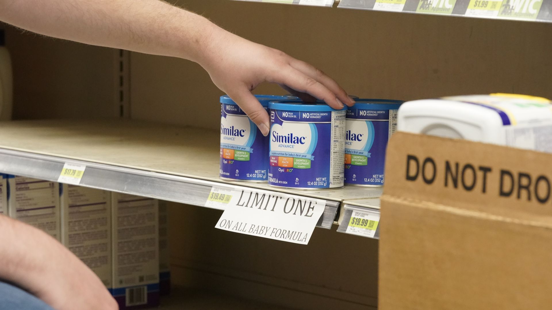 Baby formula shortage.