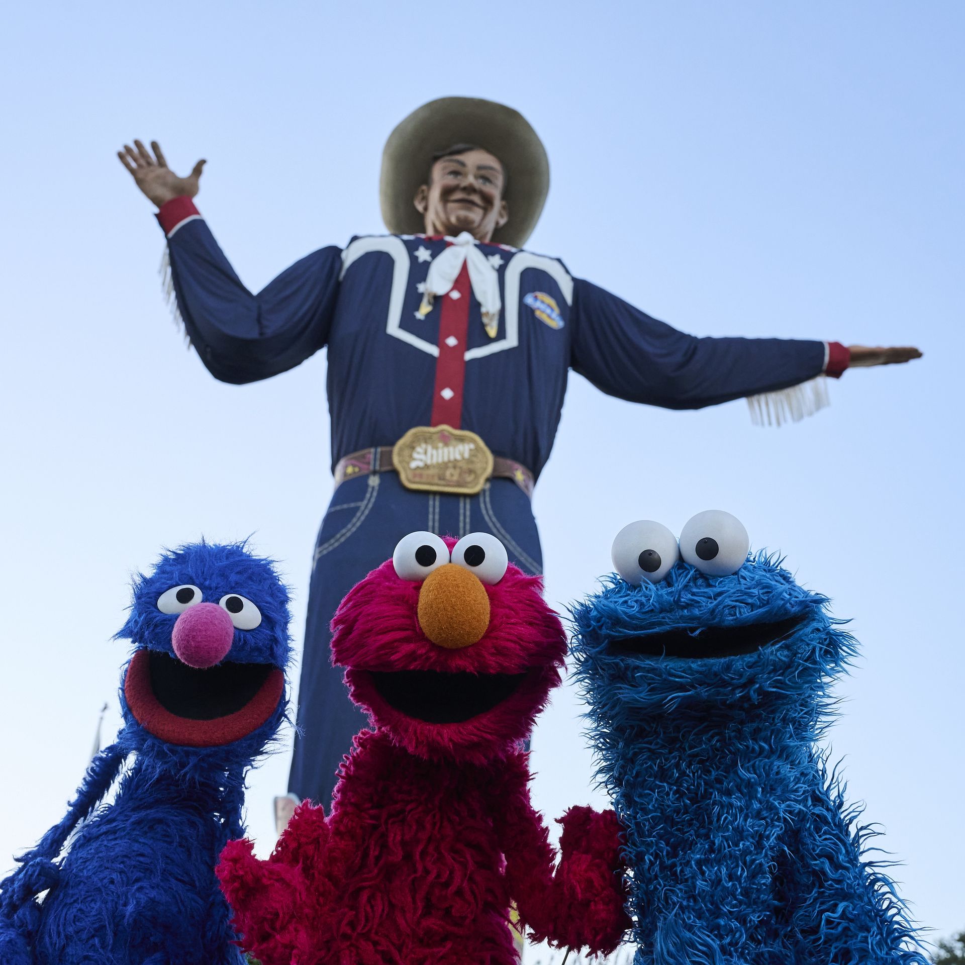One fun thing: Elmo Big Tex - Axios Dallas