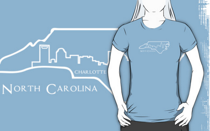 Charlotte NC tee