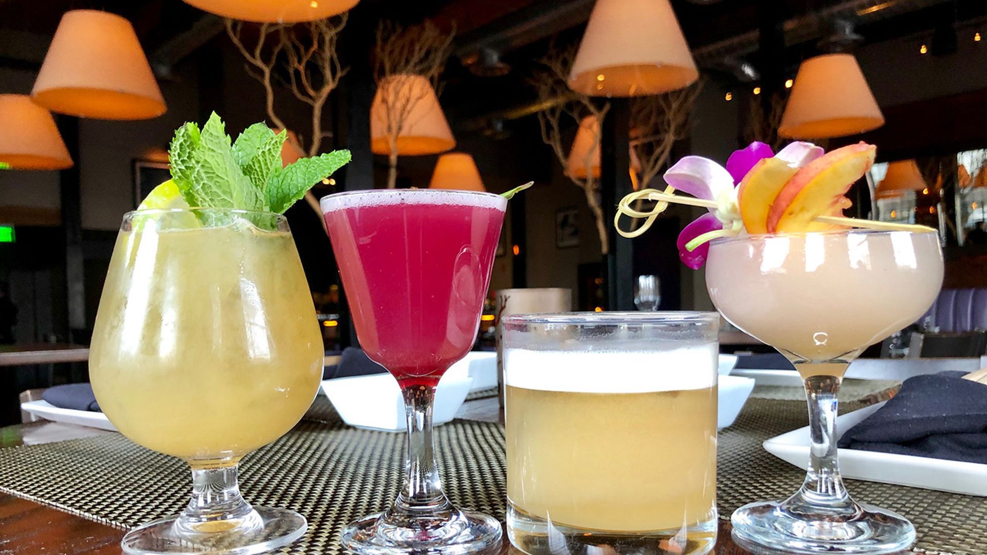 O-Ku speciality cocktails