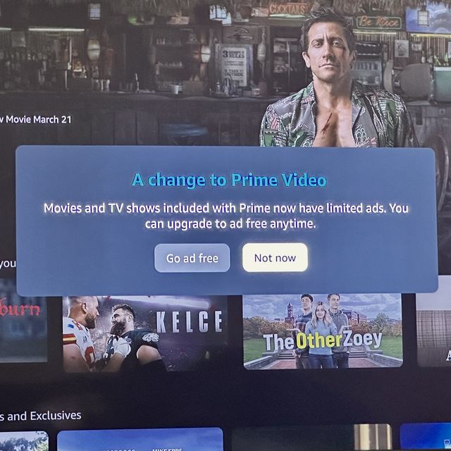 Amazon ads on Prime Video debut along with new 2.99 ad free plan