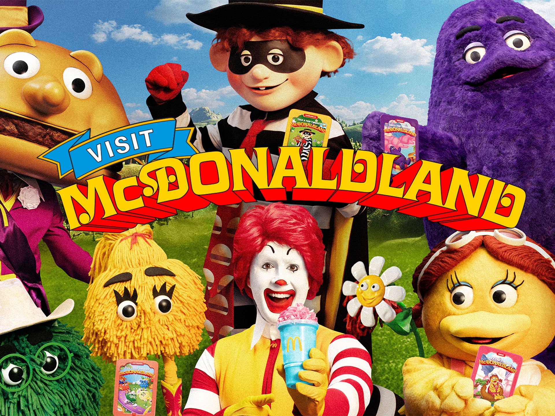 M&M's & ロナルド・マクドナルド フィギュア マクドナルド ドナルドとなかまたち ロナルド 1993 アクション