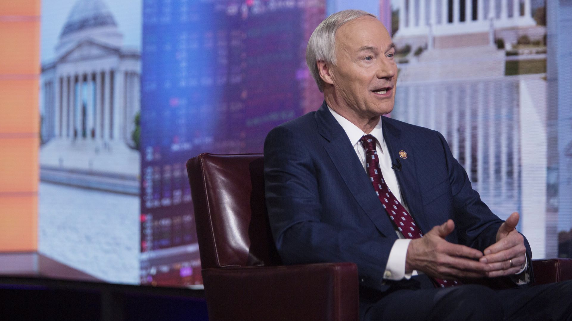 Picture of Arkansas Gov.  Asa Hutchinson