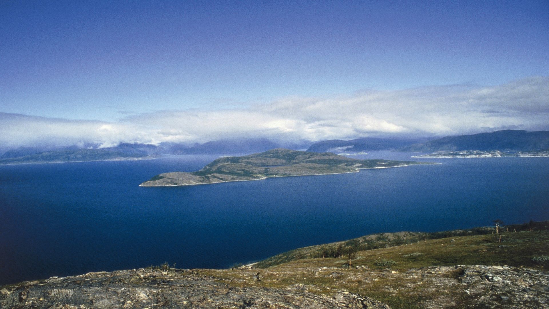Barents Sea coastline in Finland.