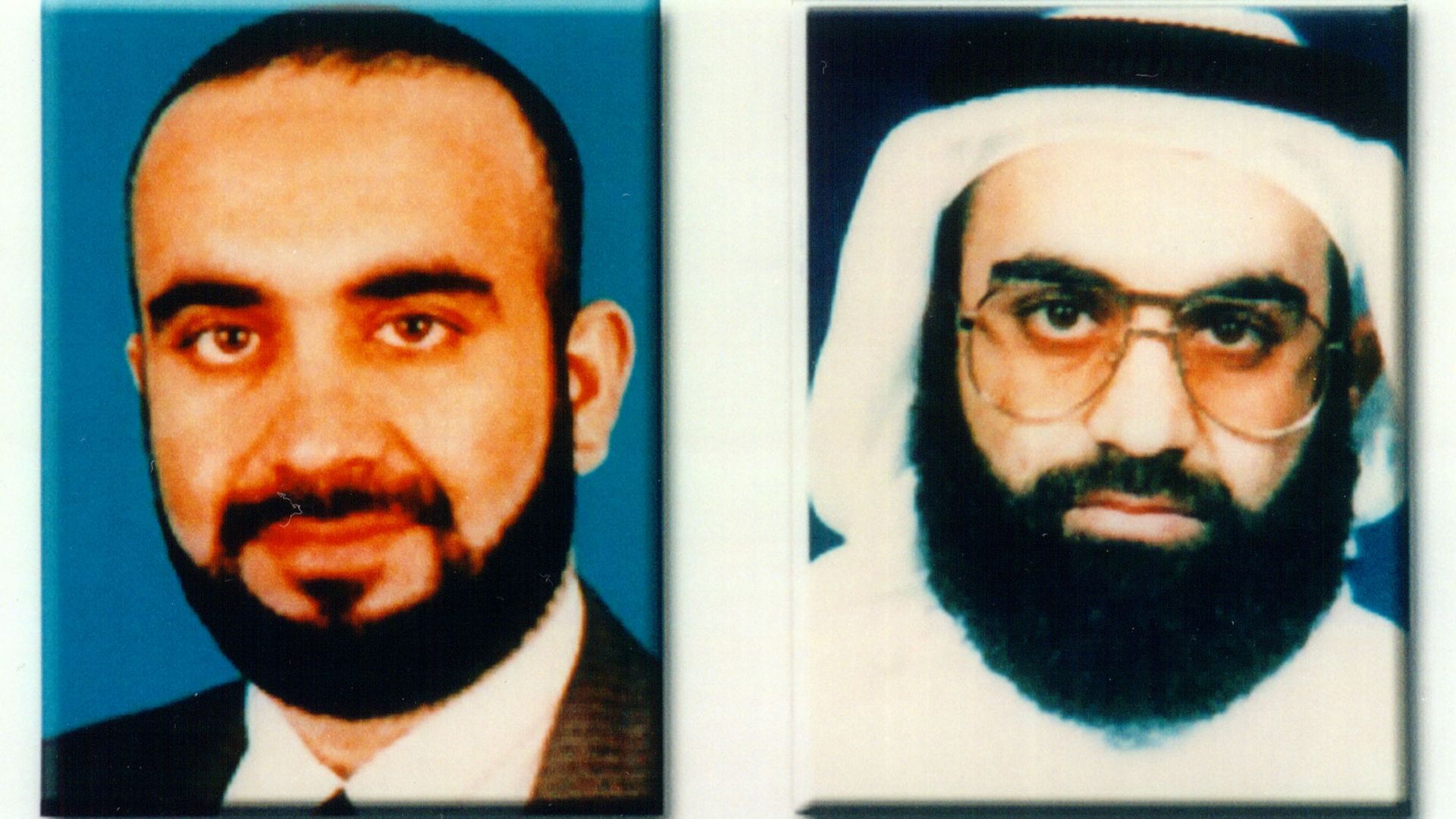 ) Khalid Shaikh Mohammed, a suspected al Qaeda terrorist, is shown in this photo released by the FBI October 10, 2001 in Washington, D.C. Mohammed was arrested at a house in Rawalpindi, Pakistan.