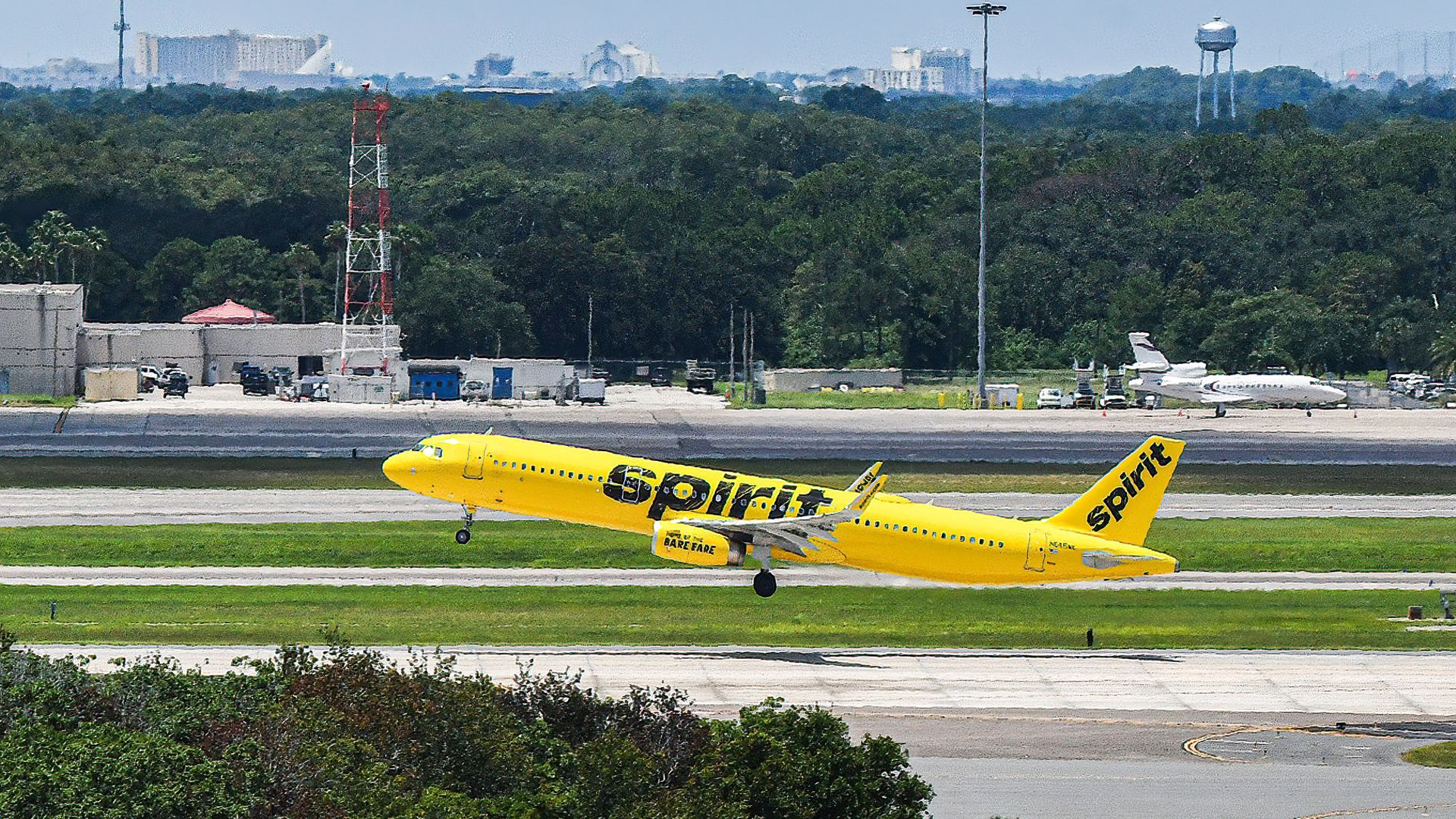 Spirit Airplane taking off