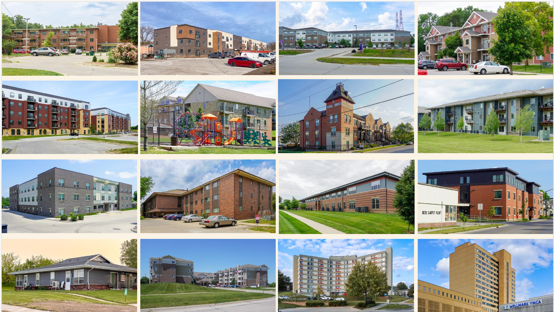 A photo of apartments.