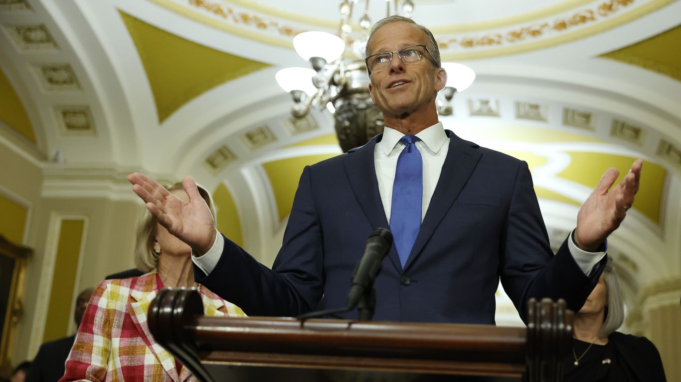 John Thune wins Senate Republican leader race