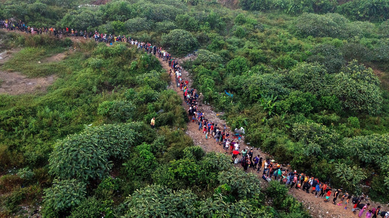 Migrant traffic through the dangerous Darién Gap falls to near zero