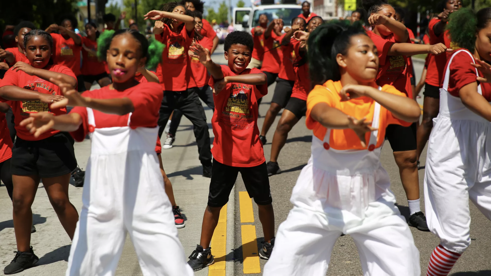 A scene from the 2019 Umoja Fest Africatown Heritage Parade