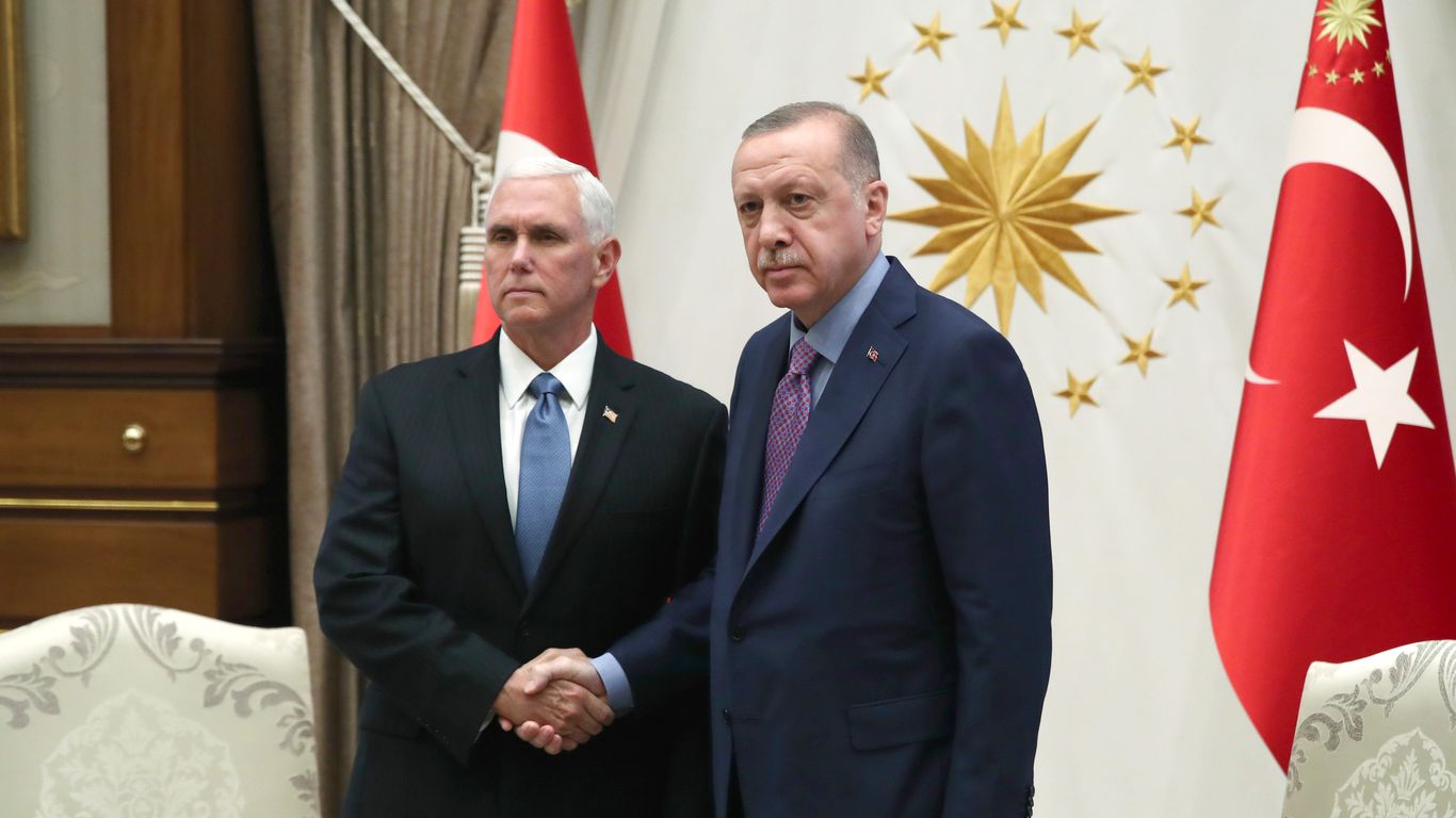 Pence announces Turkey has agreed to temporary ceasefire in Syria