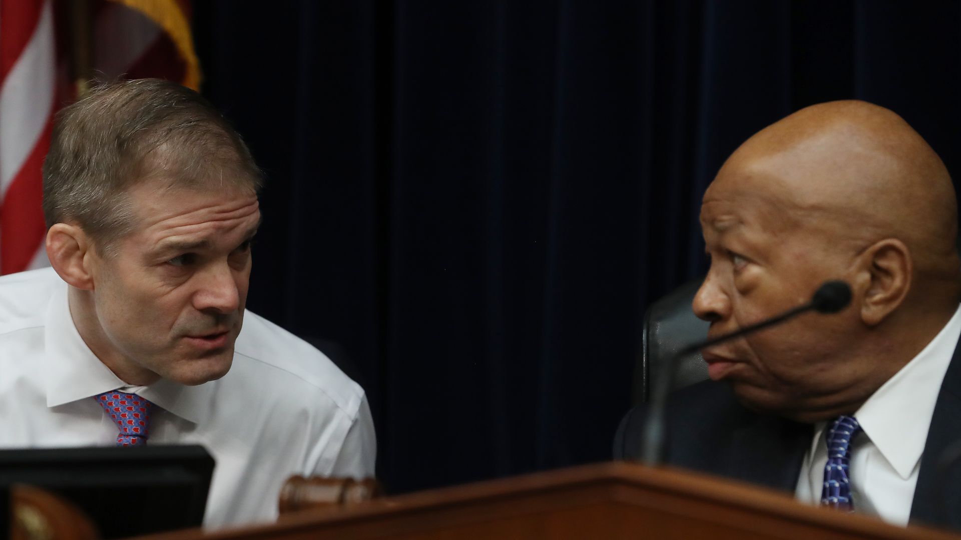 Jim Jordan and Elijah Cummings